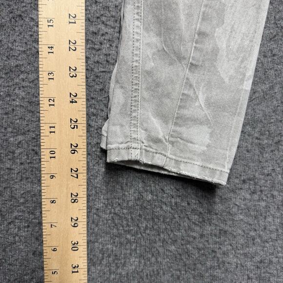 Diesel Fayza Relaxed Boyfriend Low Waist Jeans Womens 30* (tag 26) Gray Thrashed - Picture 10 of 14